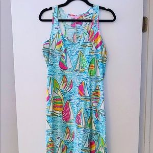 Lilly Pulitzer You Gotta Regatta Maxi Dress